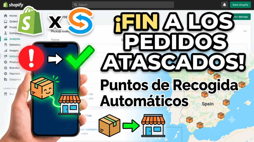 Evita Pedidos Bloqueados en Shopify con Sendcloud | Puntos de Entrega Automáticos