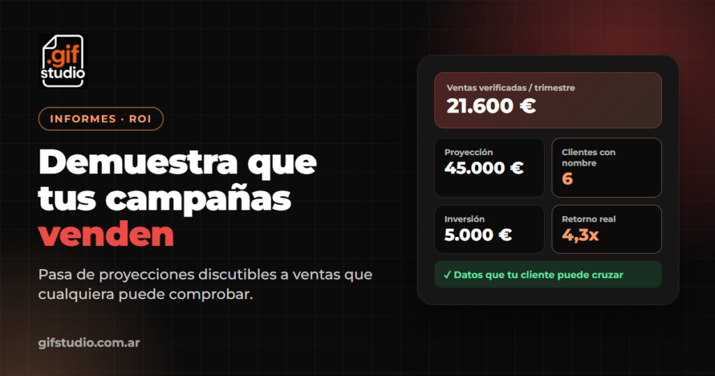 Cómo demostrar el ROI de tus campañas con ventas reales