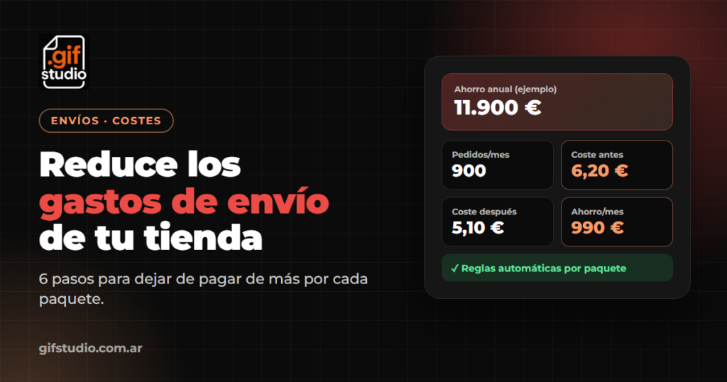 Cómo reducir los gastos de envío de un ecommerce en España